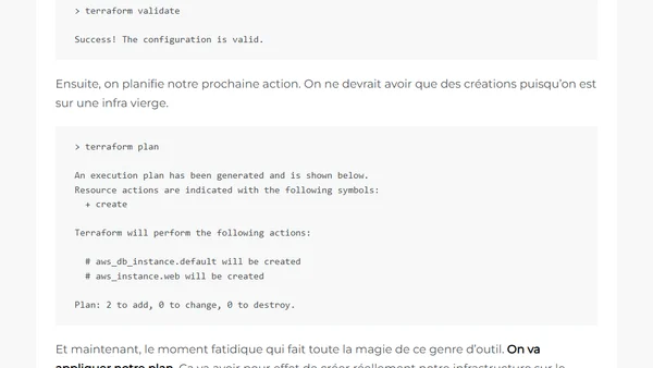Comprendre Terraform (infra-as-code) en 5 minutes