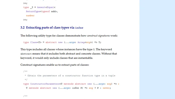 TypeScript: extracting parts of compound types via <code>infer</code>