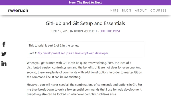 GitHub and Git Setup and Essentials