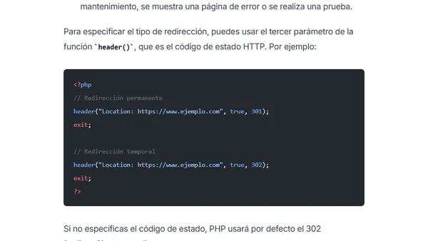 Cómo hacer redirecciones seguras y efectivas con PHP