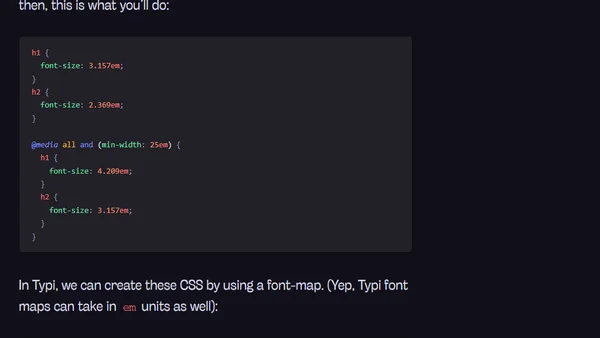 Advanced Usage with Typi