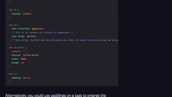 Creating a clean and simple website (Part 2 – Styling the header)