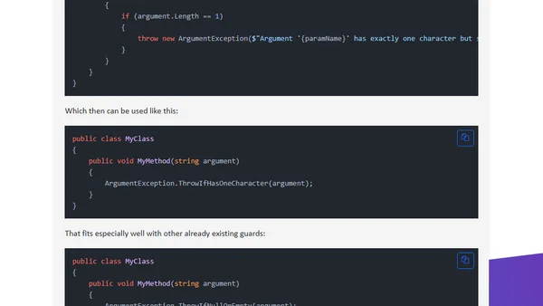 Writing new guards with extensions in C# 14