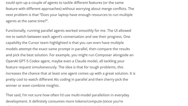 Cursor 2.0 and Composer Model