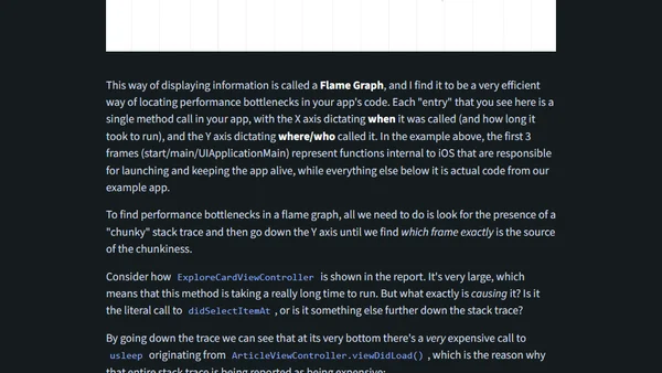 Faster iOS performance debugging with ETTrace