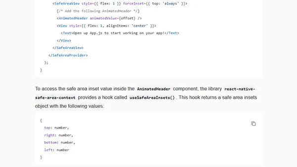 How to Animate a Header View on Scroll With React Native Animated