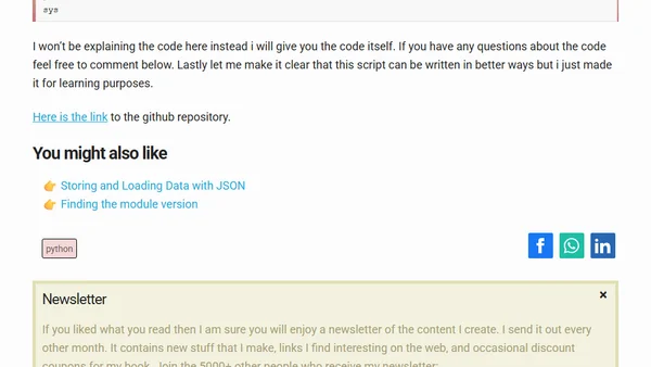 Making a song downloader with python