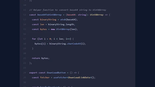 Downloading files in Remix with useFetcher hook