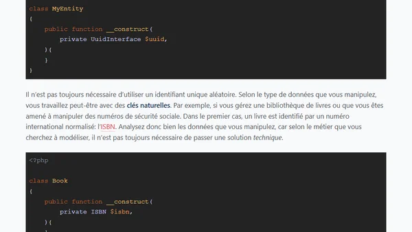 Gestion des identités et Domain Driven Design
