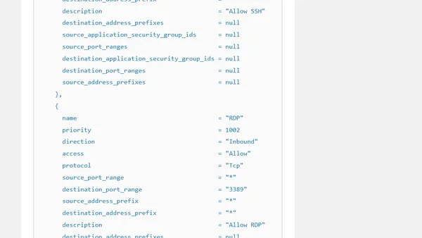 Azure Terraform: Part 10 – Deploy a Windows VM