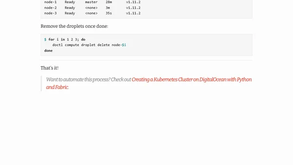 Setting Up a Kubernetes Cluster on Ubuntu 18.04