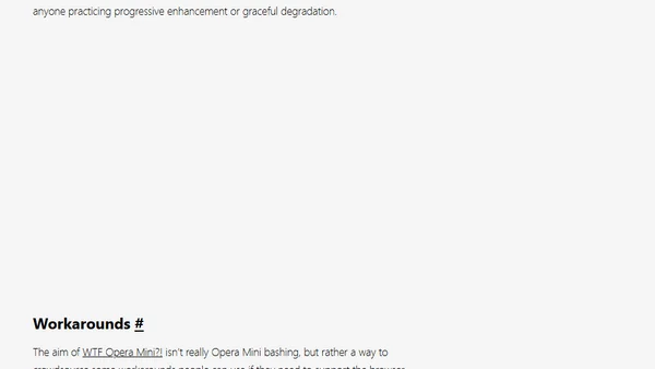 WTF Opera Mini?!