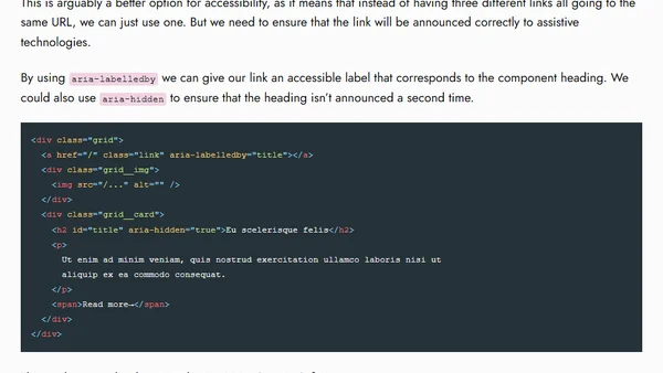 Irregular-shaped Links with Subgrid