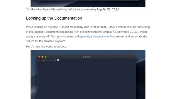 5 Angular CLI Features You Didn't Know About