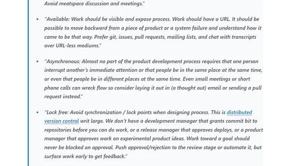 Deprecate Management