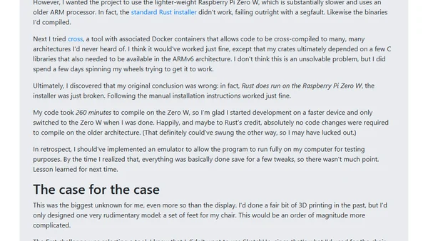 Recurse Center, week something: Weathervane