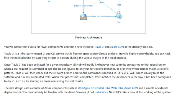 Moving to Hugo Sticking to Azure