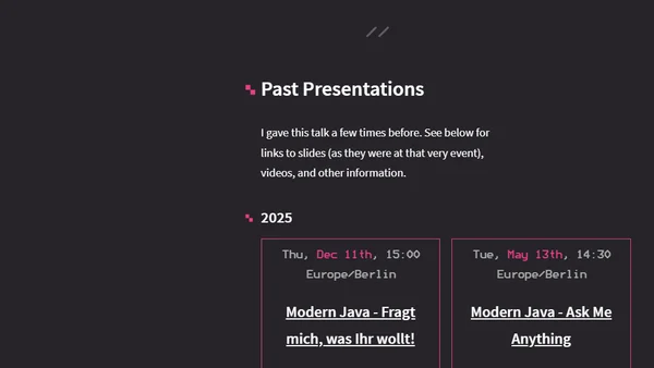 Modern Java - Ask Me Anything