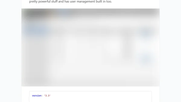 Useful Docker Images - Part 1