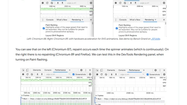Updates in hardware-accelerated animation capabilities