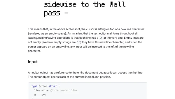 Making a Text Editor with a Game Engine