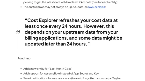 AWS Cost – My First Home Assistant Integration