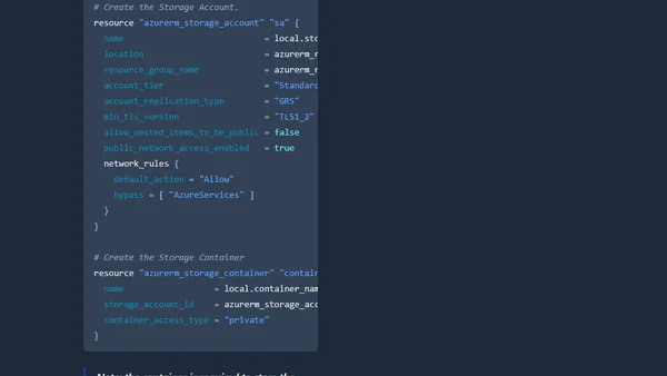 Deploy Flex Consumption Azure Function with VNet Integration using Terraform