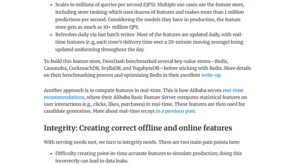 Feature Stores: A Hierarchy of Needs