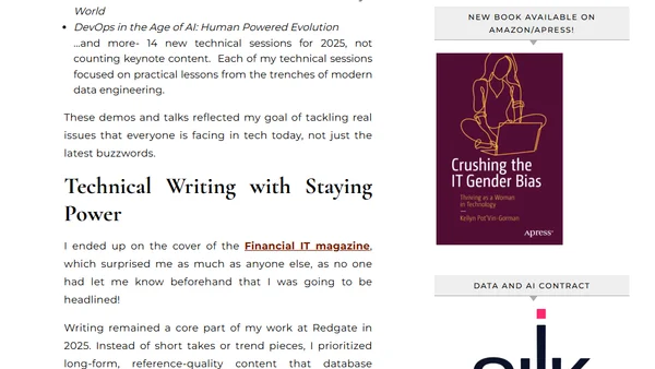 2025 Year in Review: Advocacy at Redgate, Part I