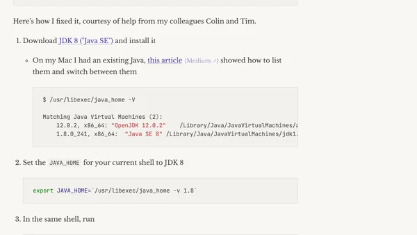 UnsupportedClassVersionError: `<x>` has been compiled by a more recent version of the Java Runtime