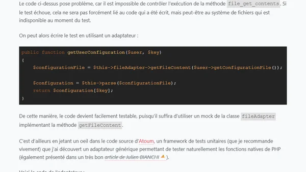 Un adapteur générique pour appeler les fonctions natives de PHP