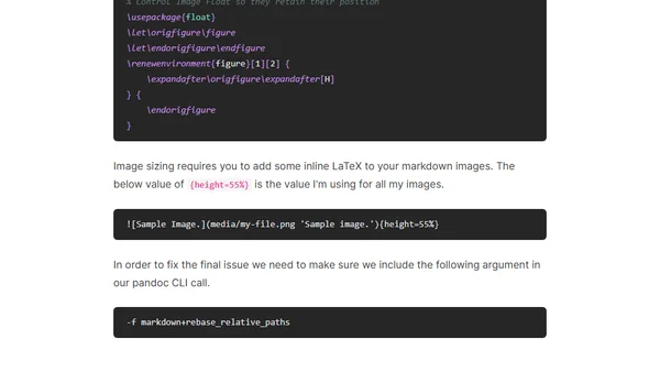Publishing documentation with Markdown, LaTeX, Pandoc and GitHub Actions