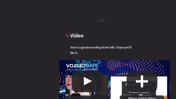 The SolutionFactory To Java's Problems