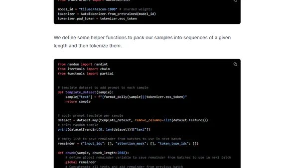 Fine-tune Falcon 180B with QLoRA and Flash Attention on Amazon SageMaker