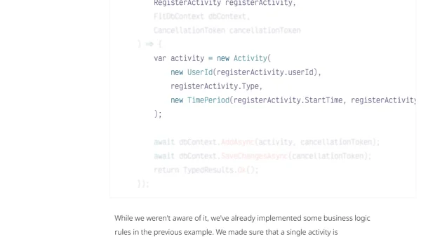 Treat your .NET Minimal API Endpoint as the application layer