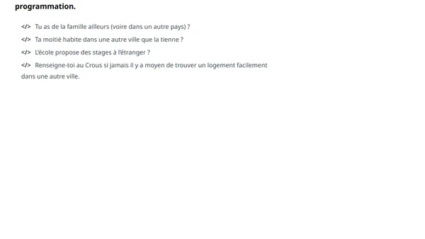 Stage pour développeur (les trouver + les réussir)