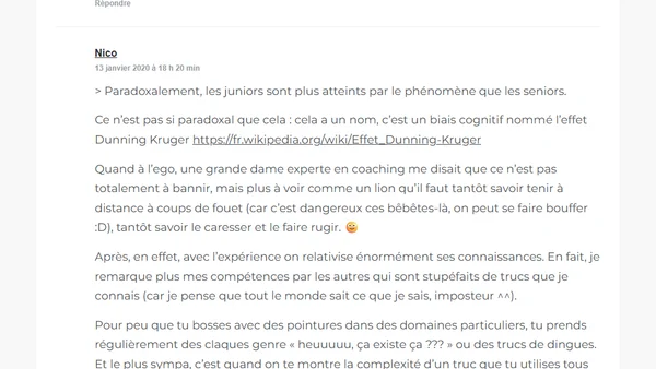 L’incroyable ego des développeurs