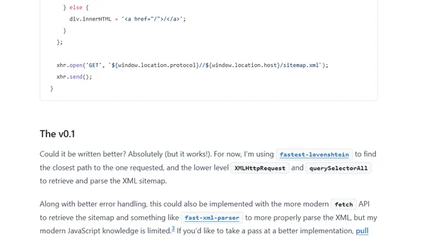 Helpful 404s for Jekyll (and GitHub Pages)