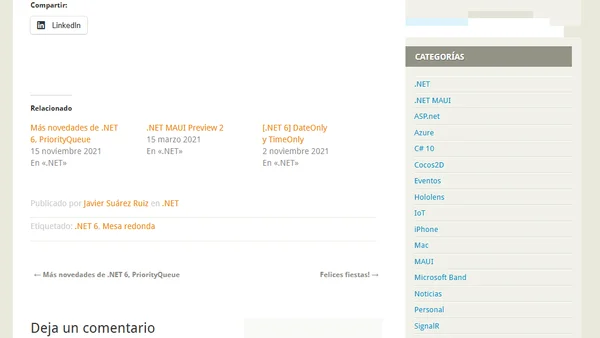[SevillaDotNet] Mesa redonda de .NET 6