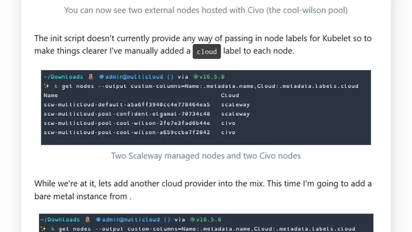 Multicloud Kubernetes