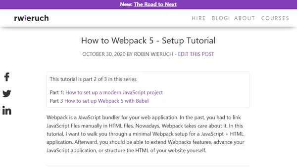 How to Webpack 5 - Setup Tutorial