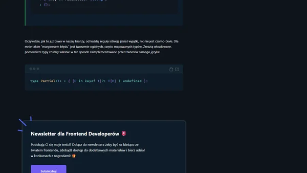 Problem czytelności w TypeScript - jak go rozwiązać?