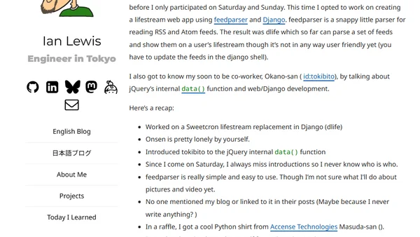 Python Onsen Oct. 2008