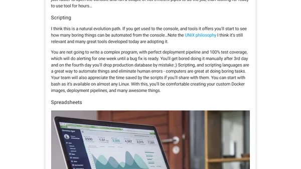 Skills and tools that will not get you a new job