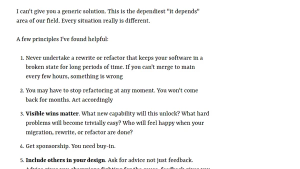 How you migrate is everything