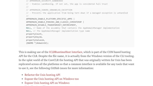 How the dotnet CLI tooling runs your code