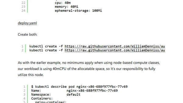 Using C4A and C4D with Compute Class