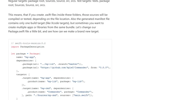Swift Package Manager tutorial