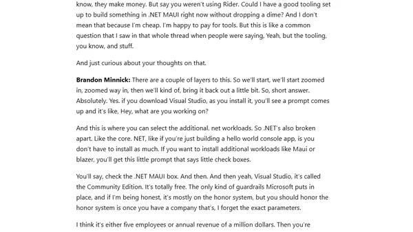 The State of .NET Tooling in 2024