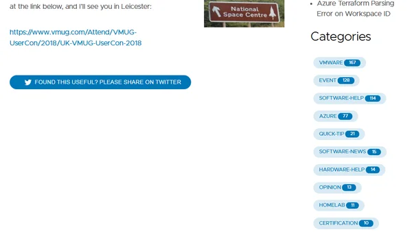 UK VMUG 2018 Preview